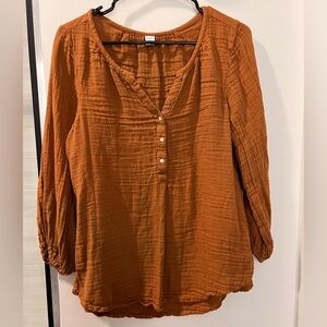 Old Navy Long Sleeve Blouse